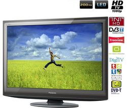 PANASONIC Televízor LED VIERA TX-L37D25E + Stolík TV Esse - čierny