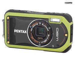 PENTAX Optio W90 čierny a pistácia