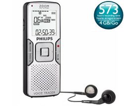 PHILIPS Diktafón LFH0862/00 + 4 baterky LR03 (AAA) Alcaline Xtreme Power + 2 zdarma