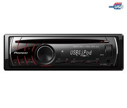 PIONEER Autorádio CD/MP3 USB DEH-3200UB + Alarm XRay-XR1