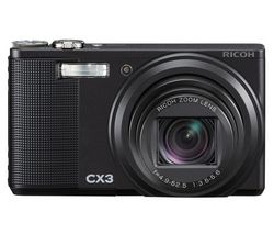 RICOH CX3 čierny + Púzdro Pix Compact + Pamäťová karta SDHC 16 GB