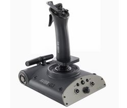 SAITEK Joystick Aviator + Hub 2-v-1 7 Portov USB 2.0 + Zásobník 100 navlhčených utierok