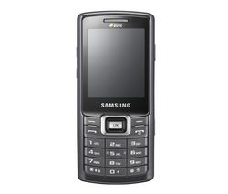 SAMSUNG Dual Sim GT-C5212 - čierny (Double SIM) + Slúchadlo Bluetooth WEP 350 čierne + Pamäťová karta microSD 4 GB