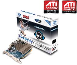 SAPPHIRE TECHNOLOGY Radeon HD 4670  Ultimate Edition - 512 MB GDDR3 - PCI-Express 2.0 (11138-15-20R) + Zásobník 100 navlhčených utierok + Čistiaci stlačený plyn viacpozičný 252 ml