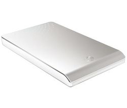 SEAGATE Prenosný externý pevný disk FreeAgent Go silver 500 GB USB 2.0 + Sietový adaptér FreeAgent DockStar