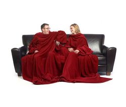 SLANKET Dvojitá prikrývka Slanket - rubínová červená