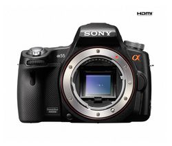 SONY Alpha SLT-A55V telo