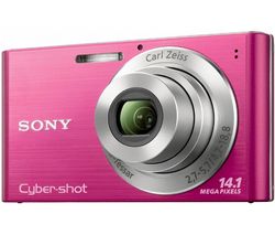 SONY Cyber-shot  DSC-W320 ružový + Puzdro Pix Ultra Compact + Pamäťová karta Stick Pro Duo 4GB MSMT4GN + Batéria lithium NP-BN1