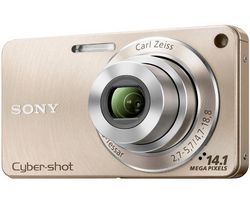 SONY Cyber-shot  DSC-W350 zlatý  + Puzdro Pix Ultra Compact