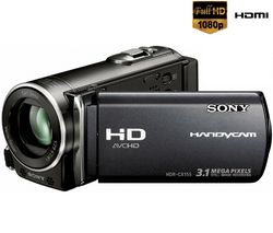 SONY HD videokamera HDR-CX155 + Pamäťová karta SDHC 16 GB