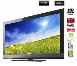 SONY LED televízor KDL-46EX700 + Stolík TV Esse - červený