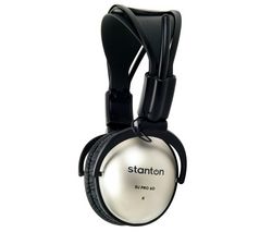 STANTON Slúchadlá DJ Pro 60 + Predl?ovaeka Jack 3,52 mm -nastavenie hlasitosti a inter mono/stereo - Pozlátený - 3 m