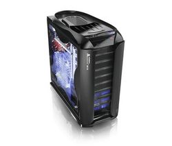 THERMALTAKE PC skrinka Armor+ MX - čierna  + Čistiaci stlačený plyn 335 ml + Zásobník 100 navlhčených utierok