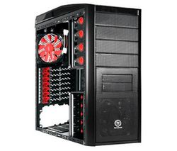 THERMALTAKE Skrinka PC V9 - Black edition + PC napájanie Evo_Blue W0307RED 650 W