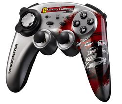 THRUSTMASTER Ovládač Ferrari Motors F430 Challenge Limited Edition + Hub 4 porty USB 2.0 + Zásobník 100 navlhčených utierok