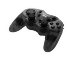 TRUST Gamepad GM-1520T priesvitný + Flex Hub 4 porty USB 2.0 + Zásobník 100 navlhčených utierok