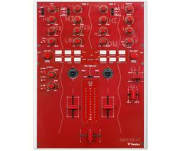 VESTAX PMC-05PRO4 Hip Hop/Scratch Mixer - red + Slúchadlá HD 515 - Chróm