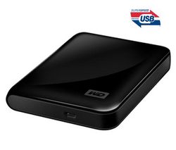 WESTERN DIGITAL Prenosný externý pevný disk My Passport Essential SE 1 TB USB 3.0 čierny