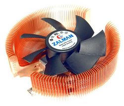 ZALMAN Ventilátor CPU CNPS7000C-CU + Zásobník 100 navlhčených utierok + Čistiaci stlačený plyn mini 150 ml + Náplň 100 vlhkých vreckoviek