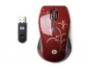 HP Myš Wireless Comfort Mobile Mouse NP143AA - orchidea + Zásobník 100 navlhčených utierok + Čistiaci stlačený plyn viacpozičný 252 ml + Náplň 100 vlhkých vreckoviek