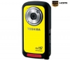 TOSHIBA HD videokamera Camileo BW10 - žltá  + Pamäťová karta SDHC 4 GB